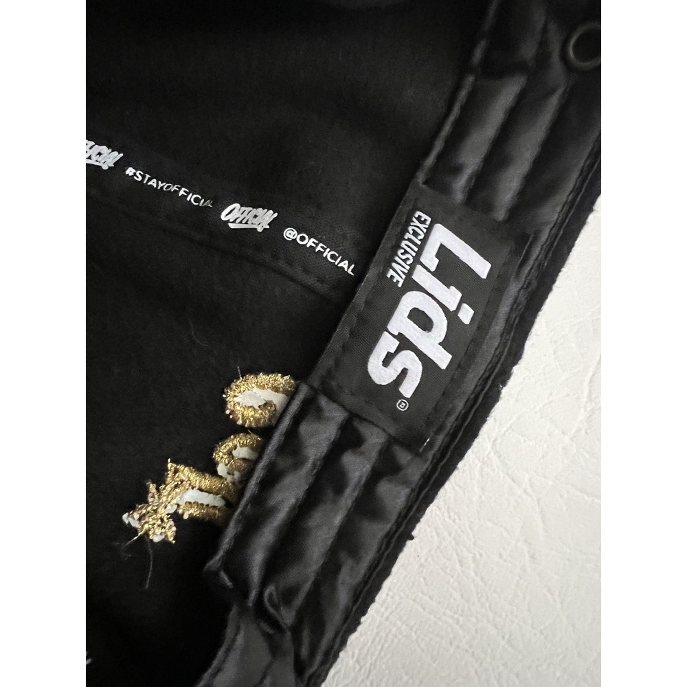 California Republic Black Gold Plaque Bear Logo Hat Cap Lids Exclusive - Picture 9 of 10